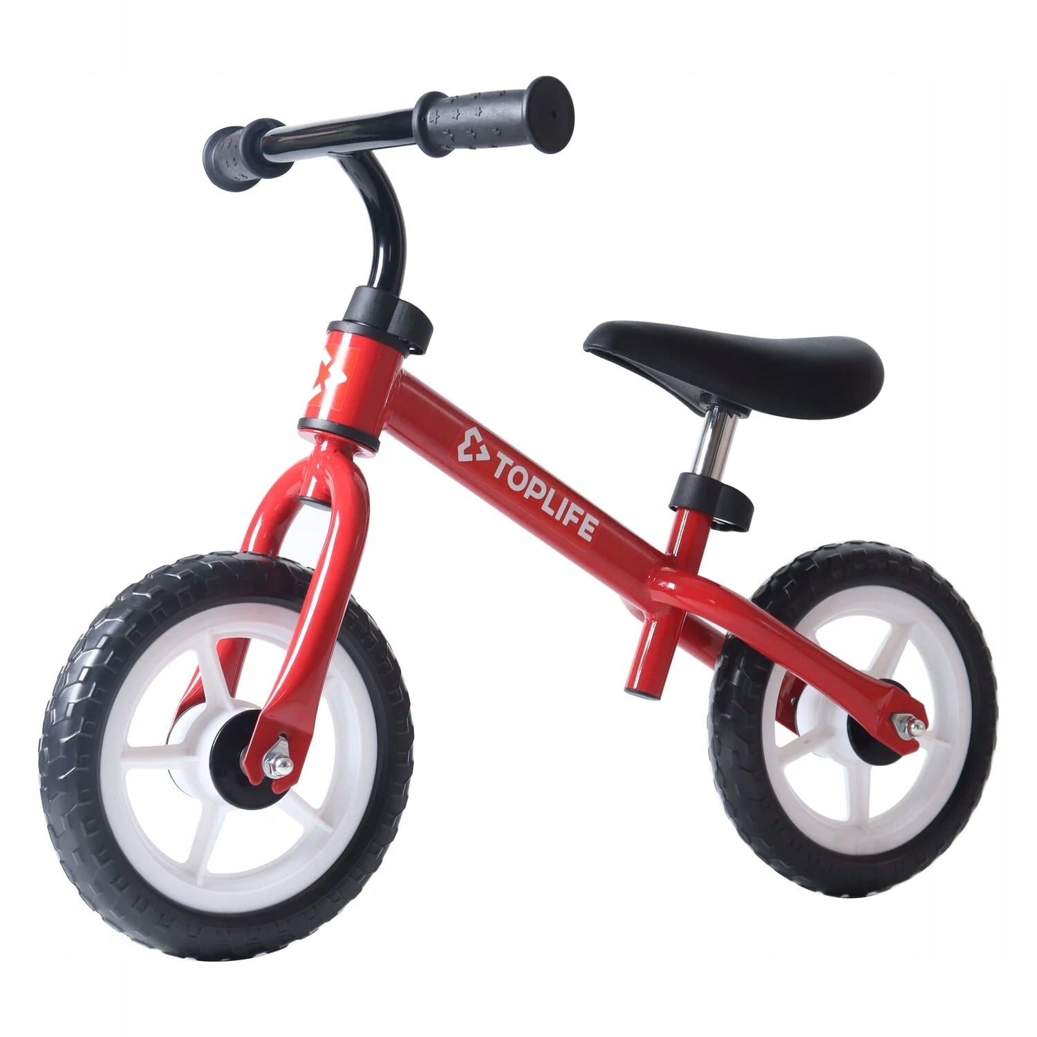 TOPLIFE Children's Running Bike Red Solid Lightweight 2+ (