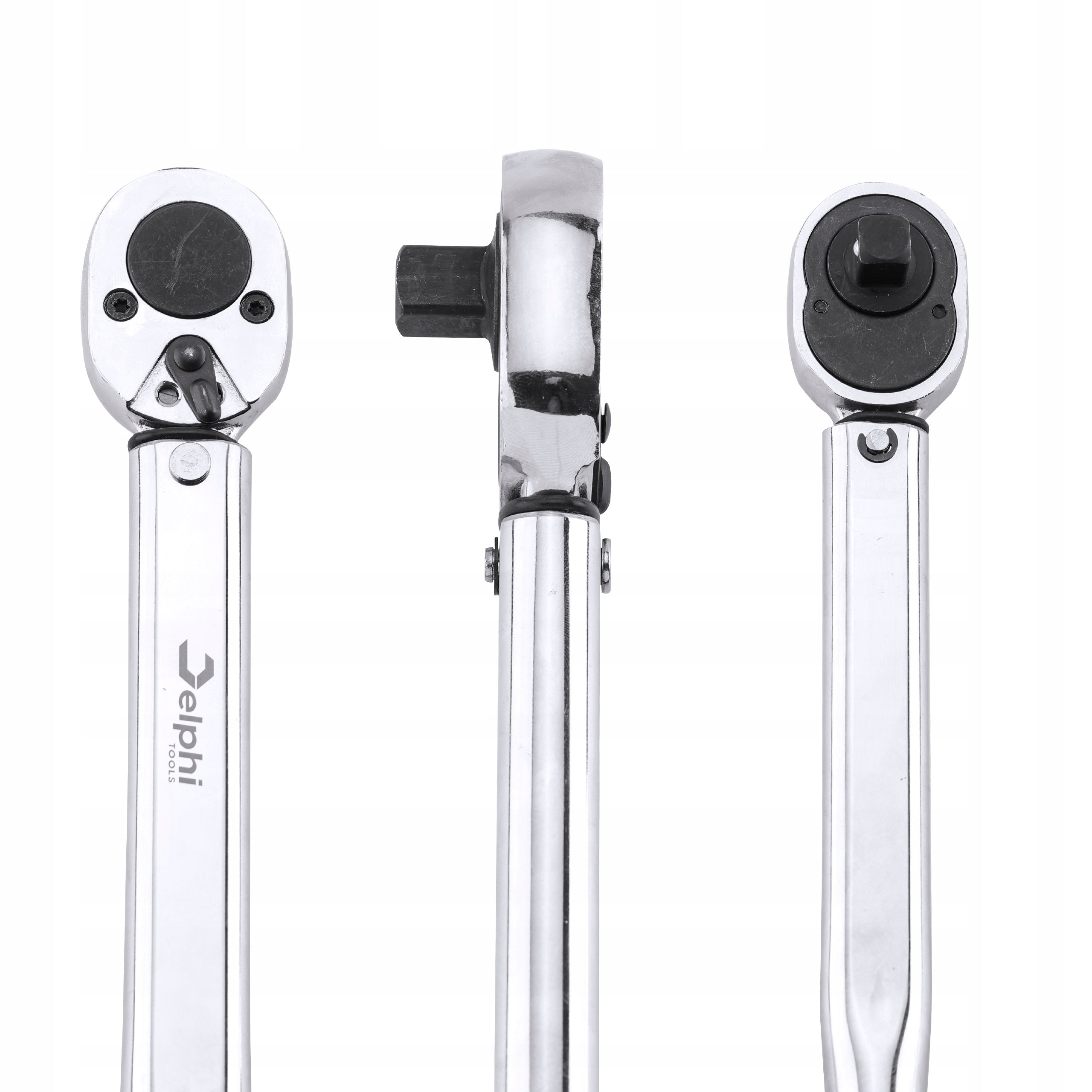 TORQUE WRENCH 1/2 28-210Nm CrMO & CrV + 3 CAPS 17,19,21 mm +- 4% EAN (GTIN) 5905108470364