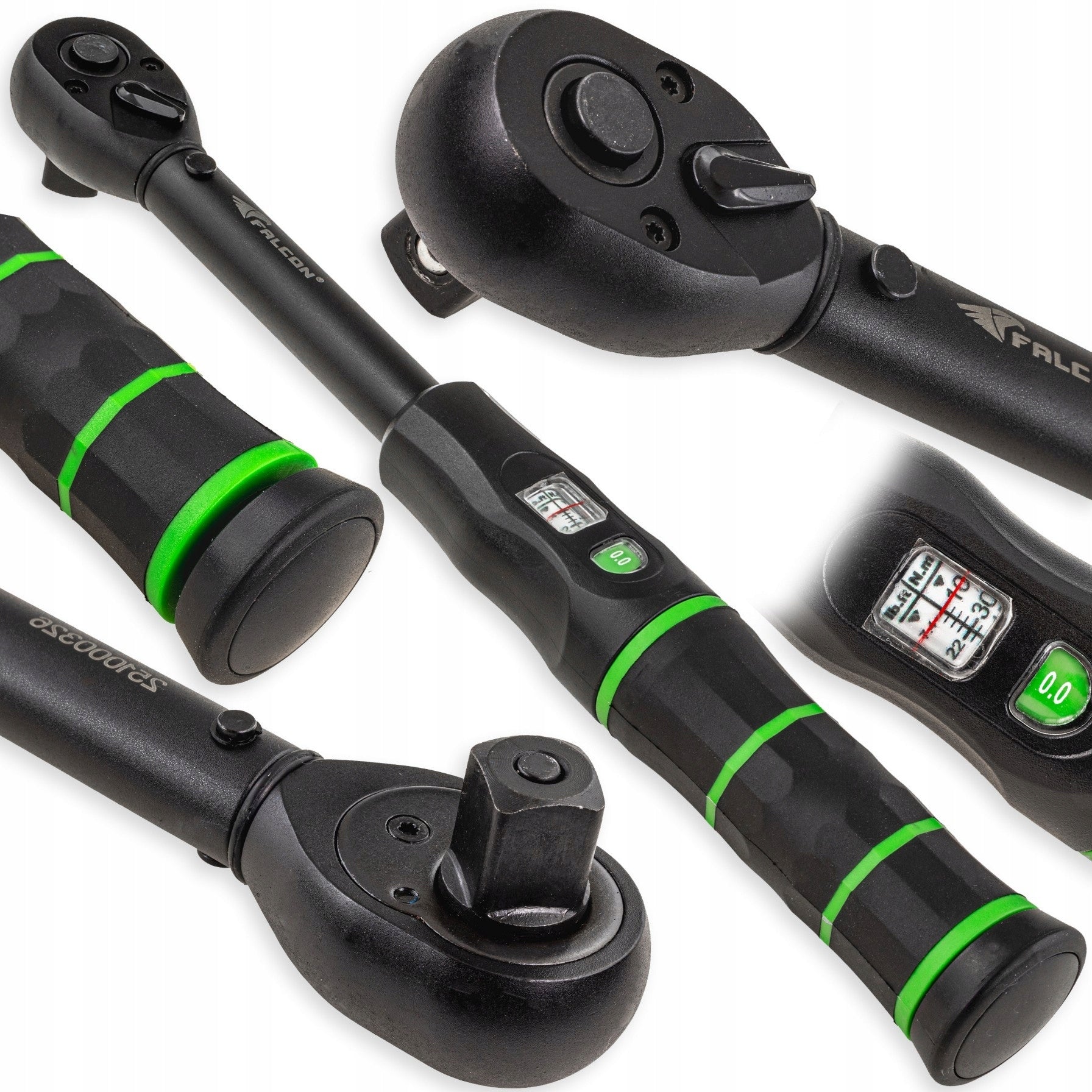 TORQUE WRENCH 1/2"WITH LOCK 10-60NM COMPLIANCE WITH ISO 6789 CRV CASE