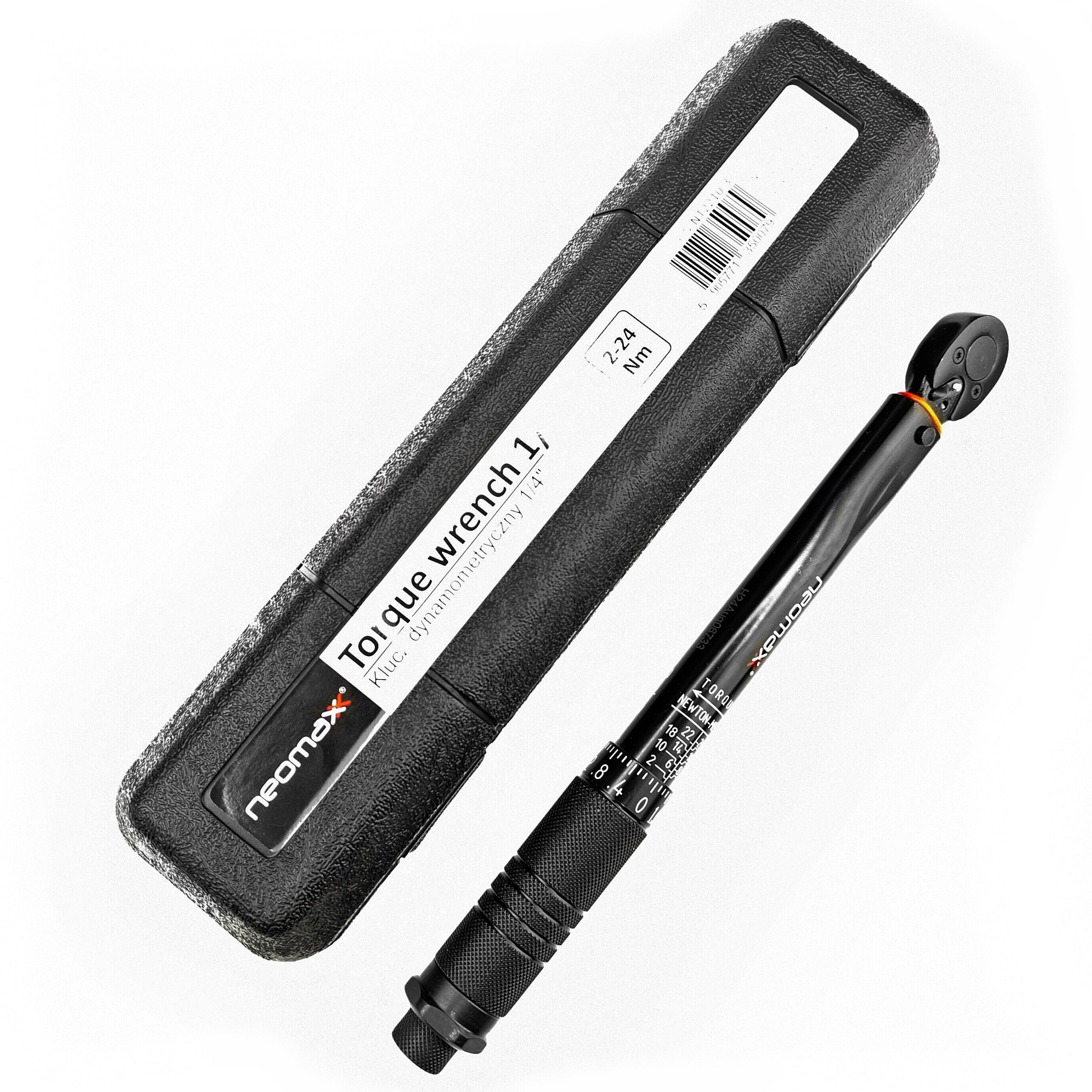 TORQUE WRENCH 1/4 2-24Nm BICYCLE SMALL CERTIFICATE KAL PROD TAIWAN EAN (GTIN) 5905771350079