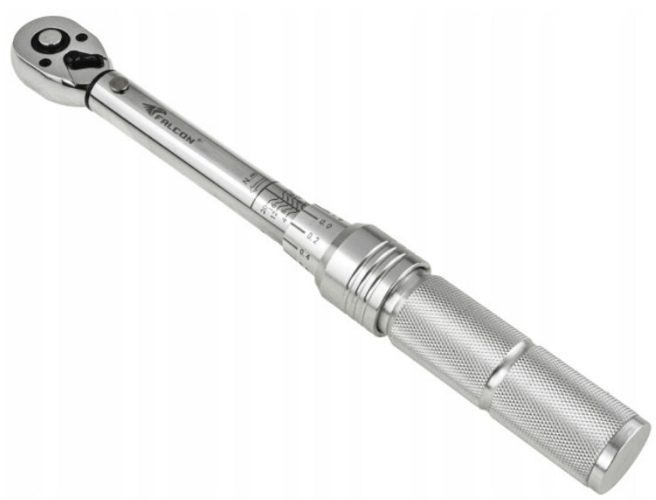 TORQUE WRENCH 1/4" 2,5-20 Nm PROFESSIONAL TORQUE LOCK CR-V Brand Falcon