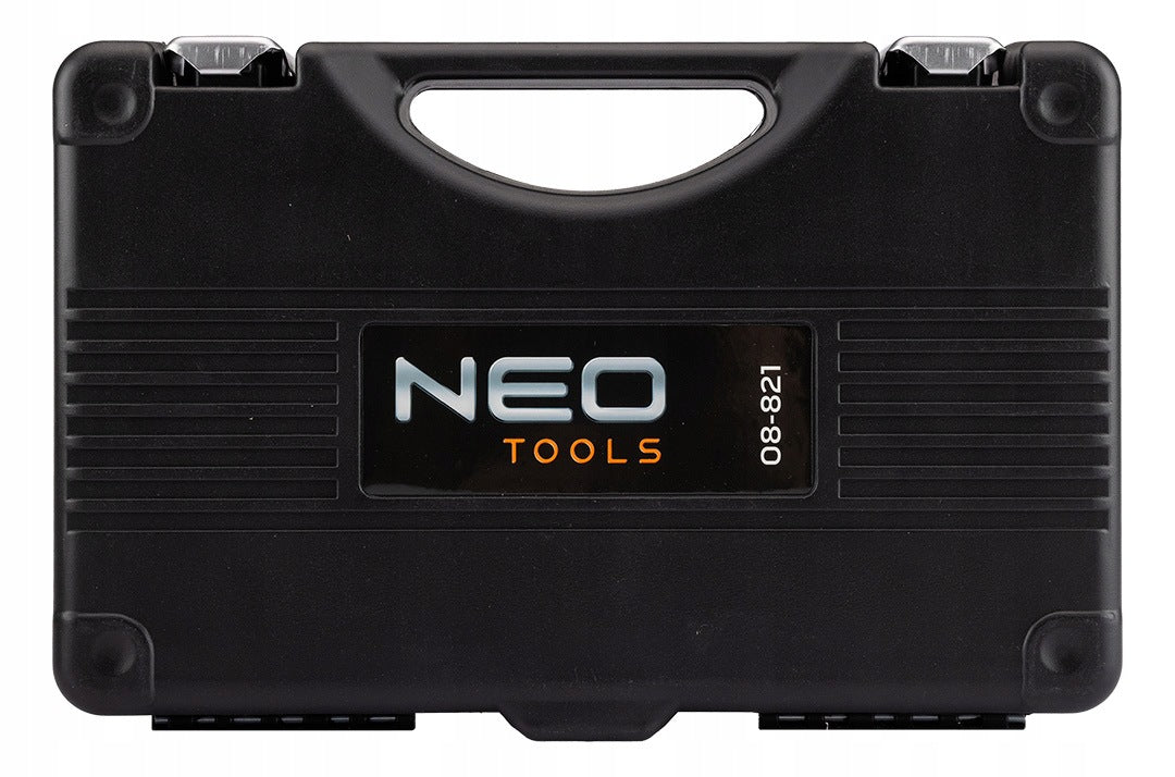 TORQUE WRENCH TWO-WAY 1/4" 5-25NM SET OF 21 PCS. NEO TOOLS Brand NEO TOOLS