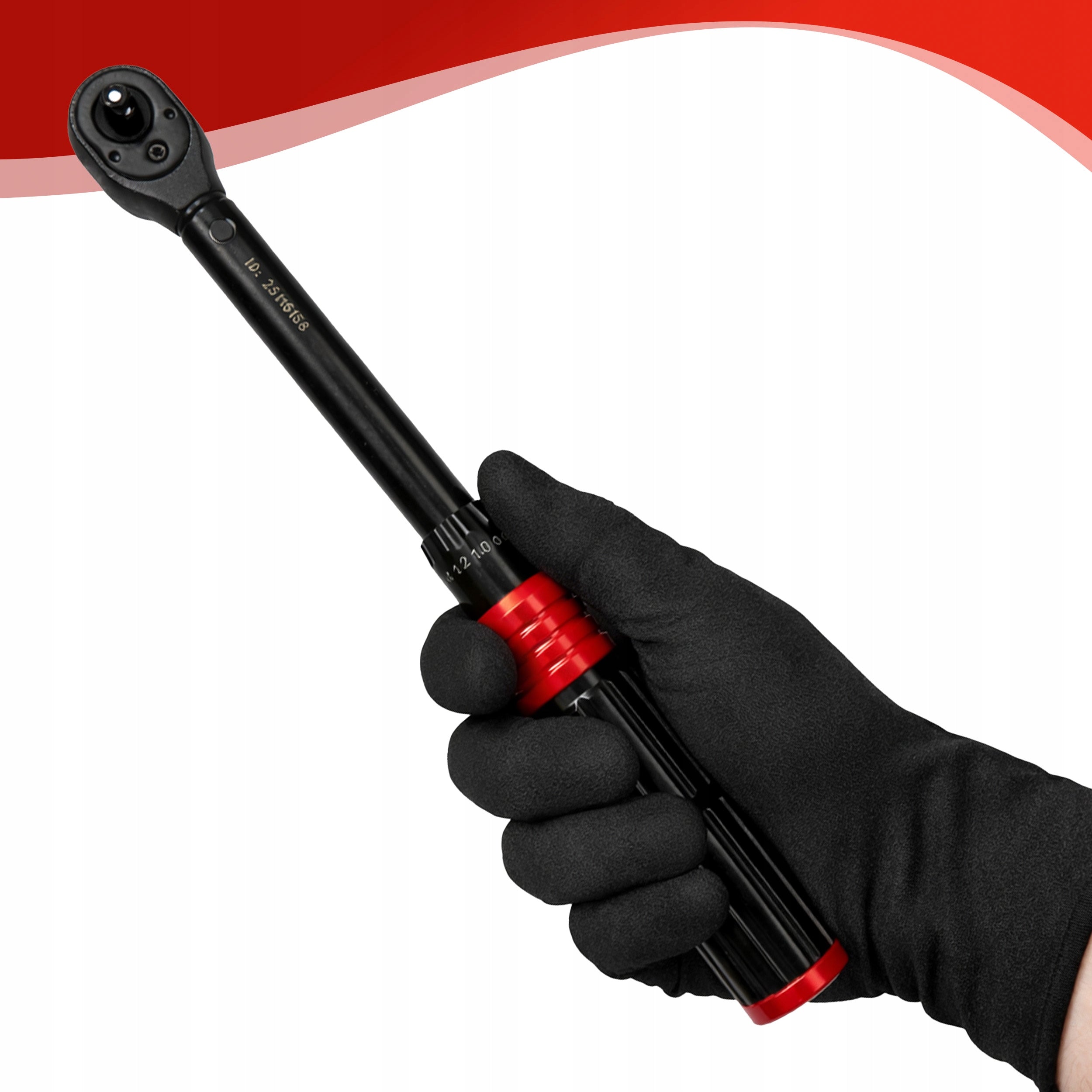 TORQUE WRENCH WITH CANDLE LOCK 1/4 1-25Nm CERTIFICATE SUITCASE CASE EAN (GTIN) 5907190139723