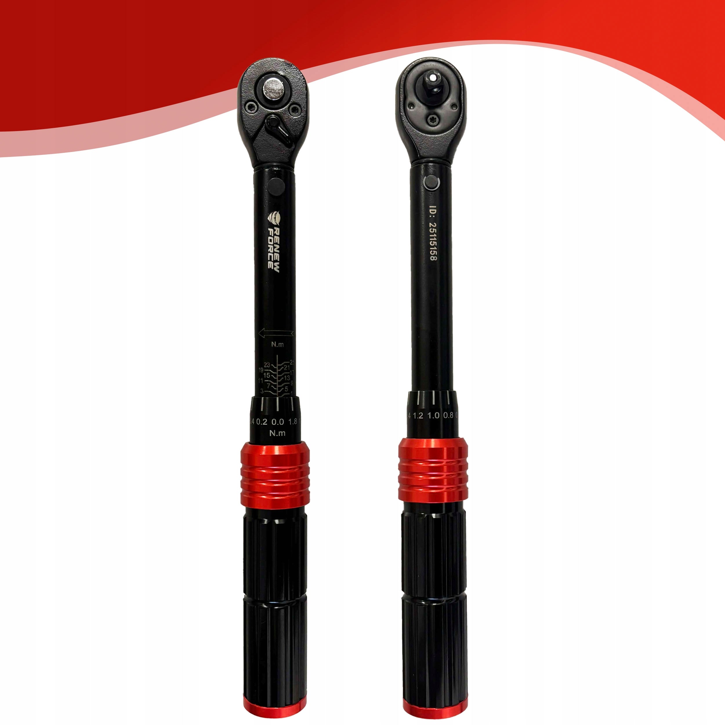 TORQUE WRENCH WITH CANDLE LOCK 1/4 1-25Nm CERTIFICATE SUITCASE CASE Manufacturer code Klucz Dynamometryczny z Kalibracją CrV CrMo 4