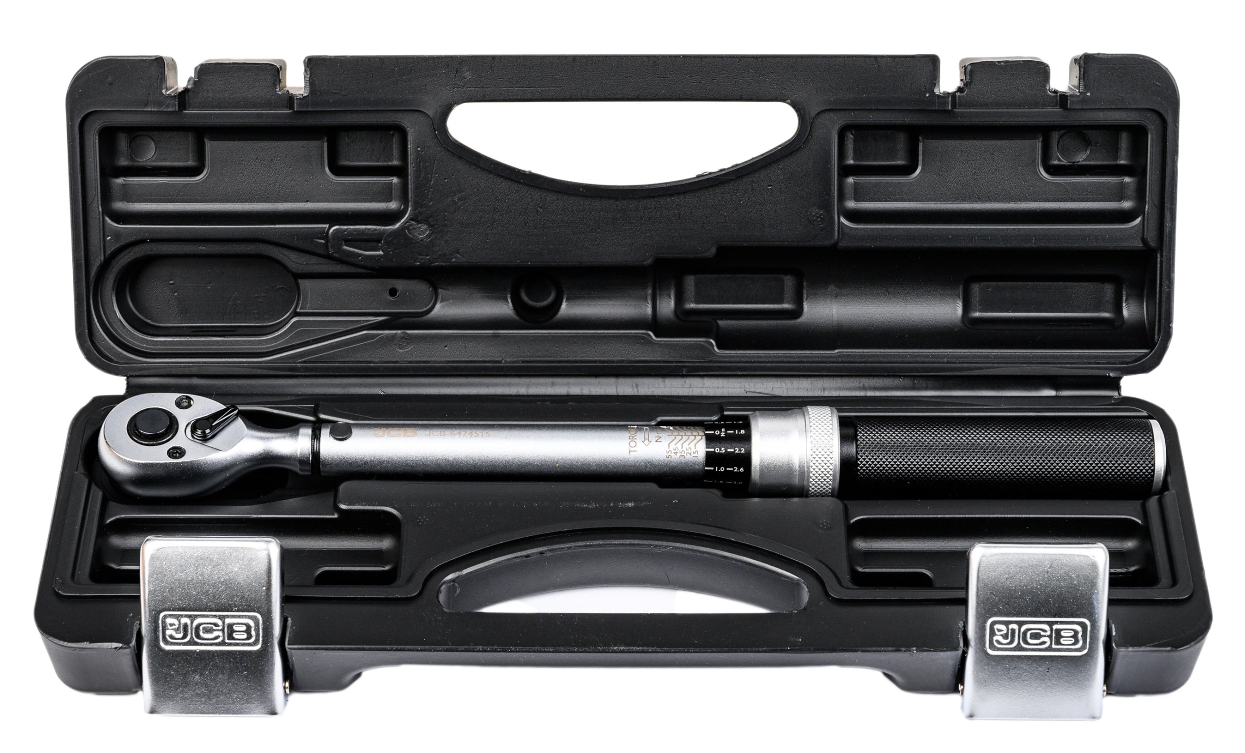TORQUE WRENCH WITH LOCK CALIBRATION CERTIFICATE CASE 10-60NM 1/2" JCB Manufacturer code JCB-6474515