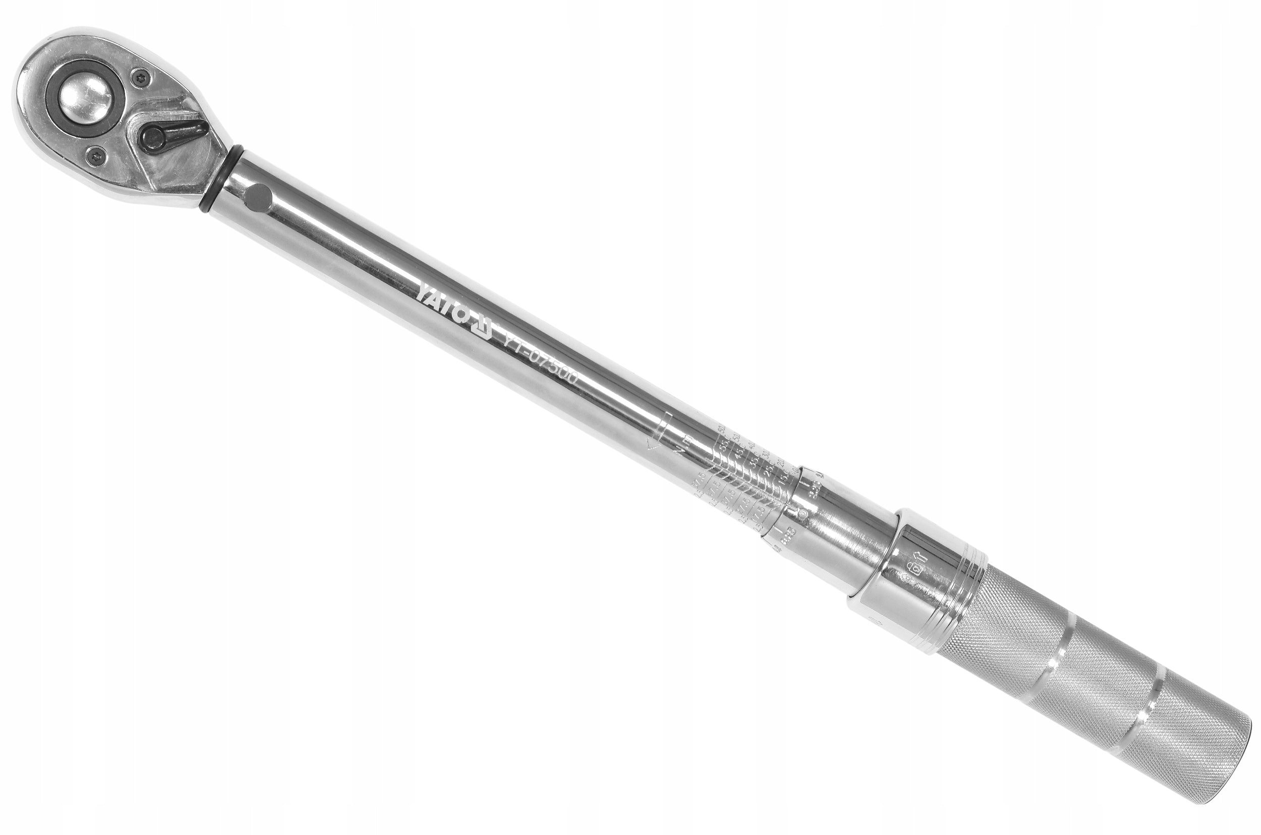 TORQUE WRENCH YATO 3/8'' 10-60 NM YT-07500 SUITCASE CERTIFICATE Manufacturer code YATO_YT-07500