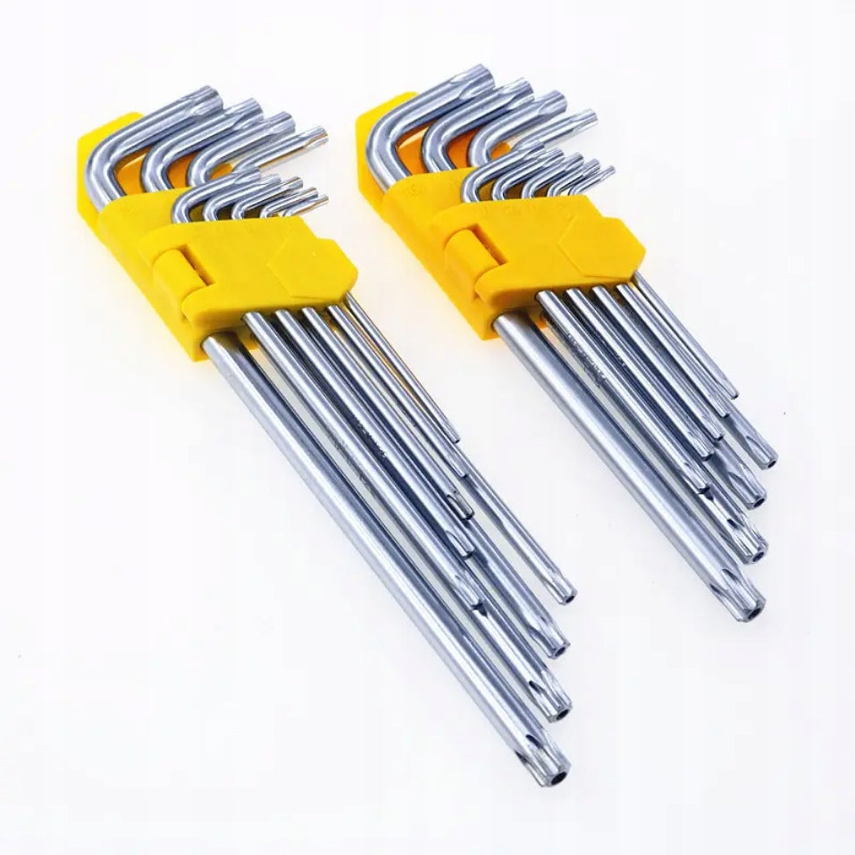 TORX ALLEN WRENCHES TYPE L T10-T50 9EL Allen stars with hole Brand Elektromet