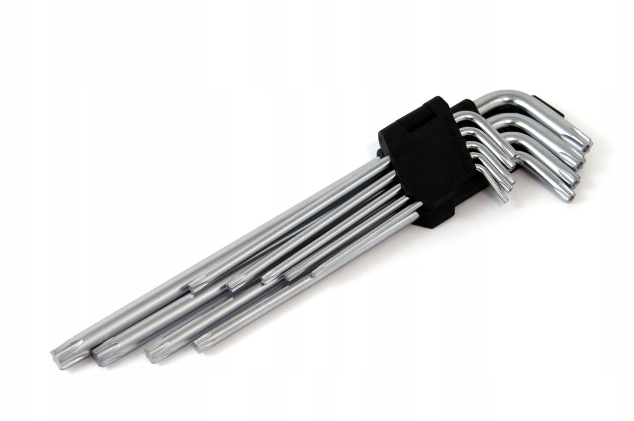 TORX long wrenches 230 mm 9 pieces
