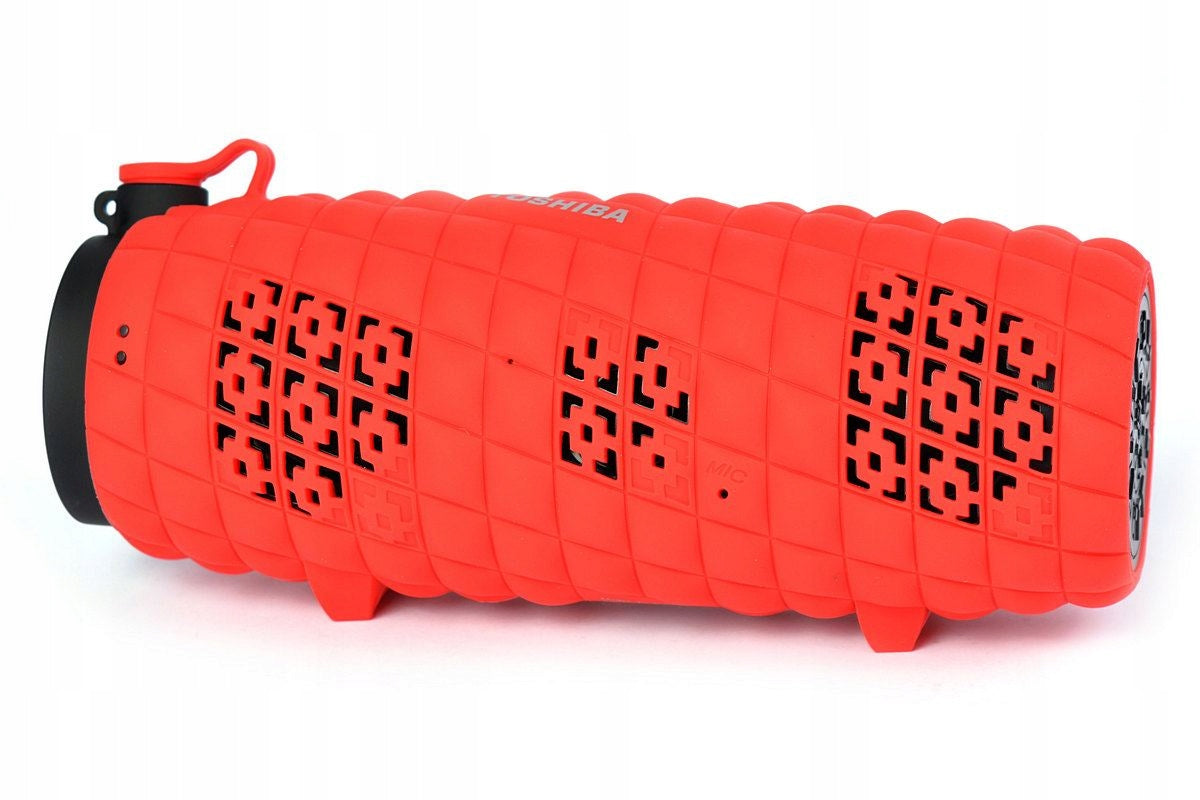 TOSHIBA SONIC BLAST 2 PORTABLE BLUETOOTH SPEAKER Batteries included no
