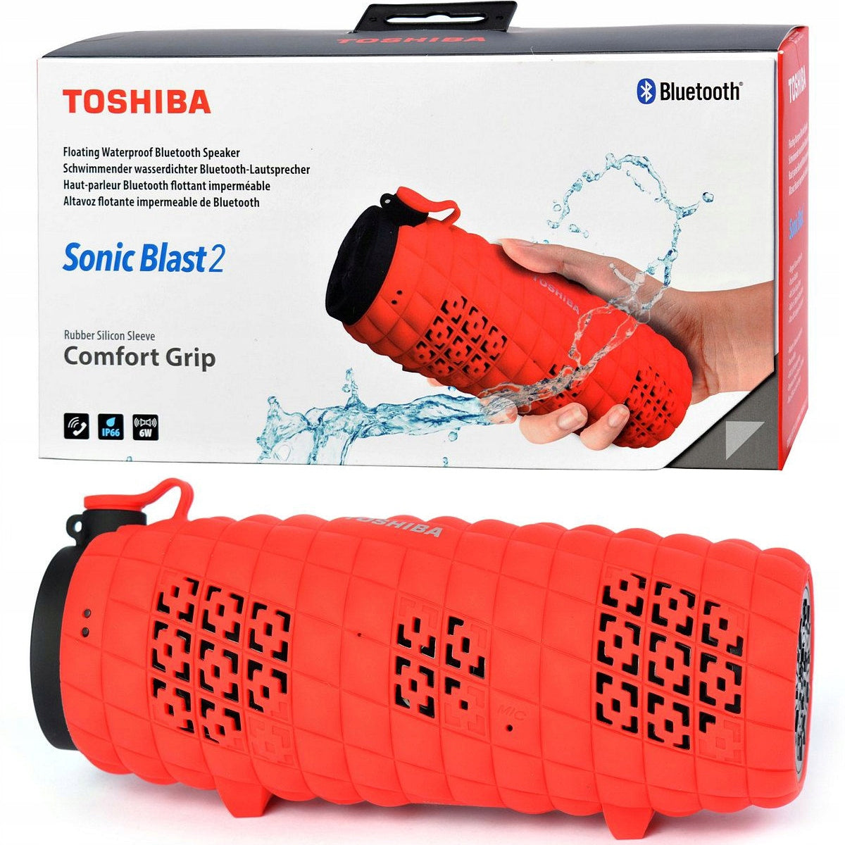 TOSHIBA SONIC BLAST 2 PORTABLE BLUETOOTH SPEAKER