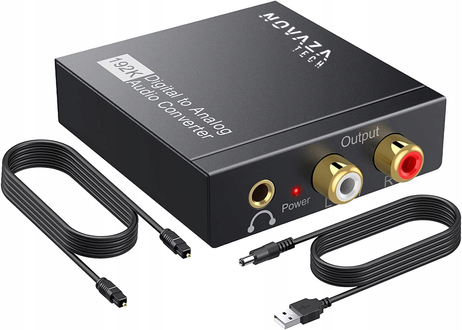 TOSLINK COAXIAL / 2x CINCH RCA Streaming PCM Optical Converter