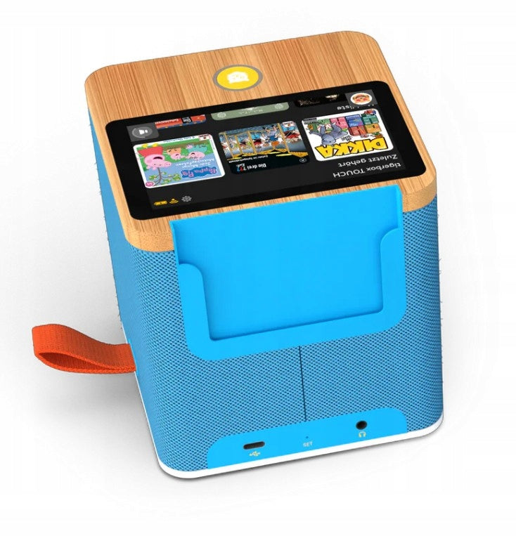 TOUCH PLUS Tigerbox Streaming Box Speaker Kids Player, Blue Manufacturer code 11111