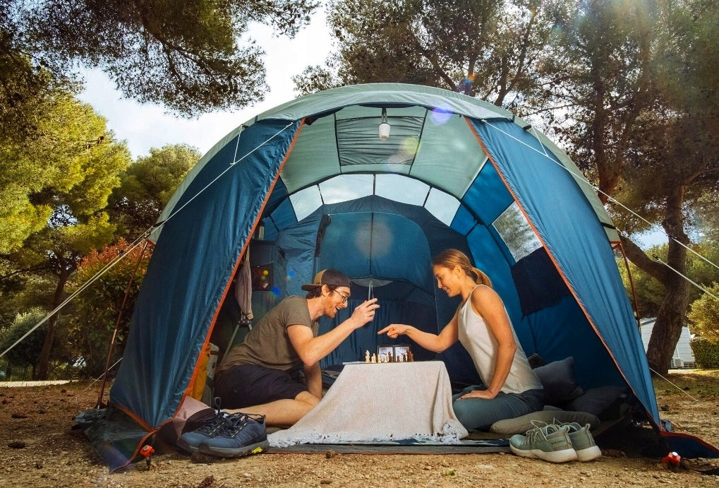TOURIST CAMPING TENT Quechua Arpenaz 4.1 4-PERSON WITH FRAME Manufacturer code 4456574