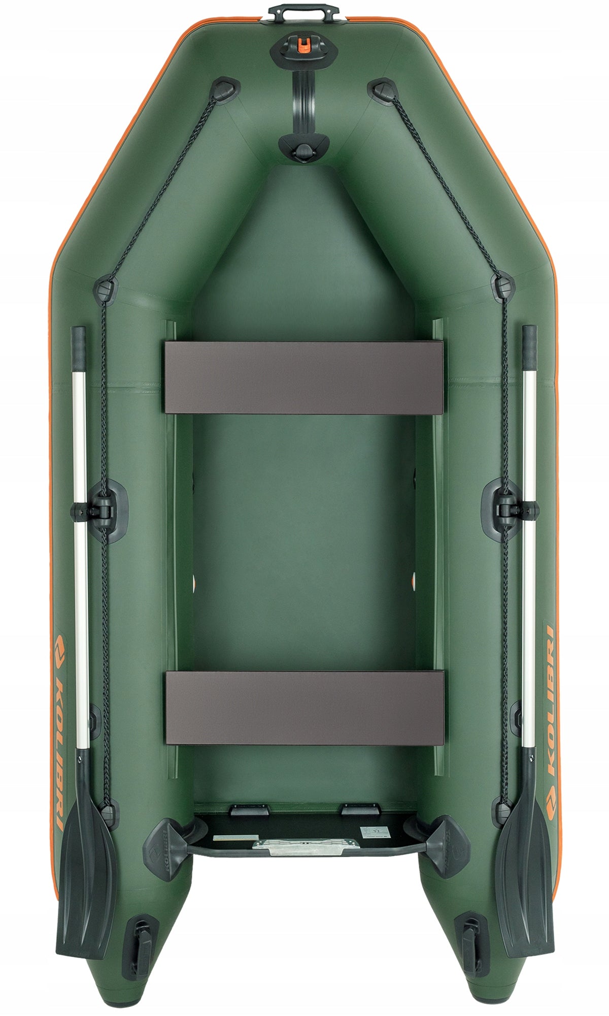 TOURIST FISHING DINGHY KOLIBRI KM-280 GREEN WITH ROLLED FLOOR EAN (GTIN) 5905369800450
