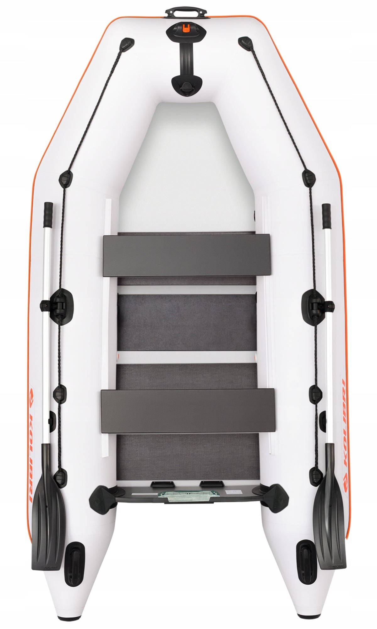 TOURIST FISHING DINGHY KOLIBRI KM-300 LIGHT GREY WITH ROLLED FLOOR Manufacturer code Seria STANDARD / KM-300