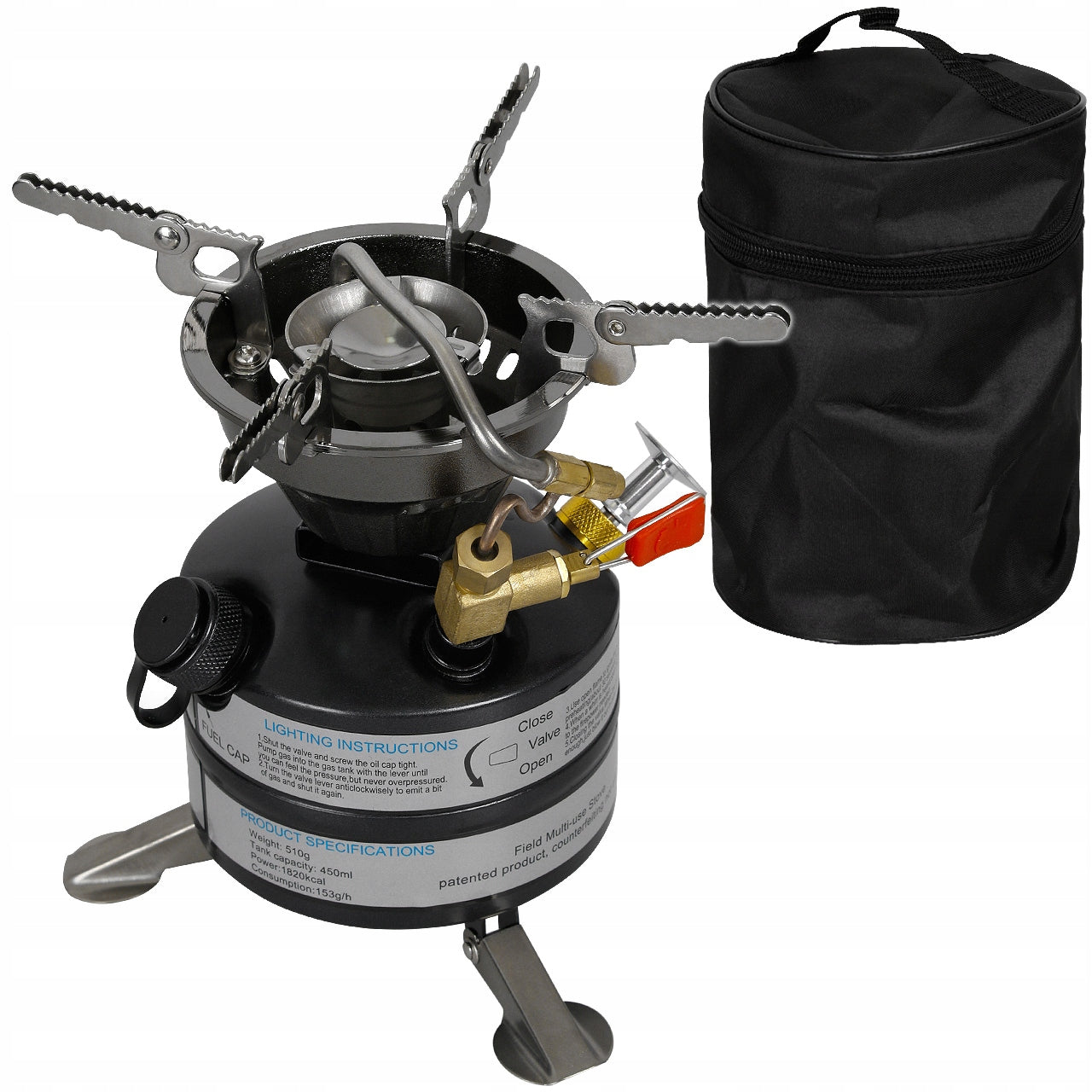 TOURIST GASOLINE STOVE US M-95 MIL-TEC