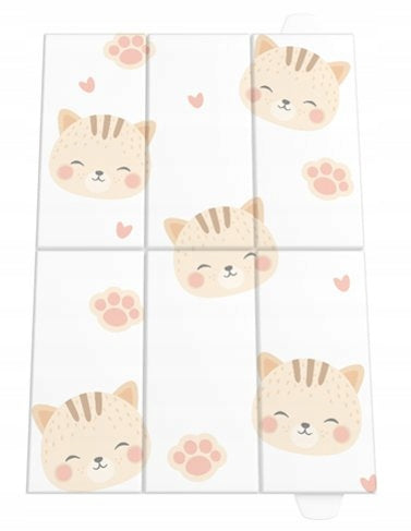 TOURIST MAT FOR CHANGING TABLE FOLDING 40x58 BEARS PAWS Manufacturer code CZB 2 2459 KOTKI