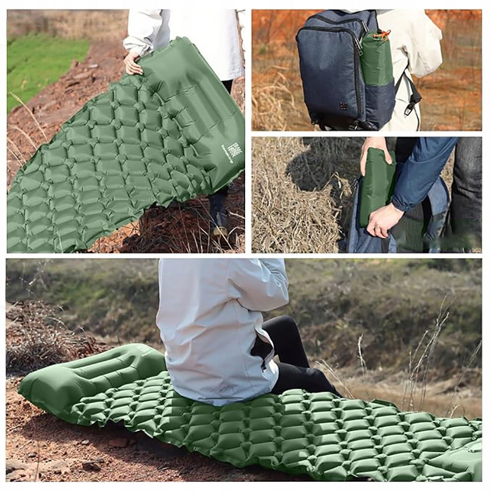 TOURIST MAT INFLATABLE MAT PUMPED FOR SLEEPING FOR TENT LIGHT Packaging status original