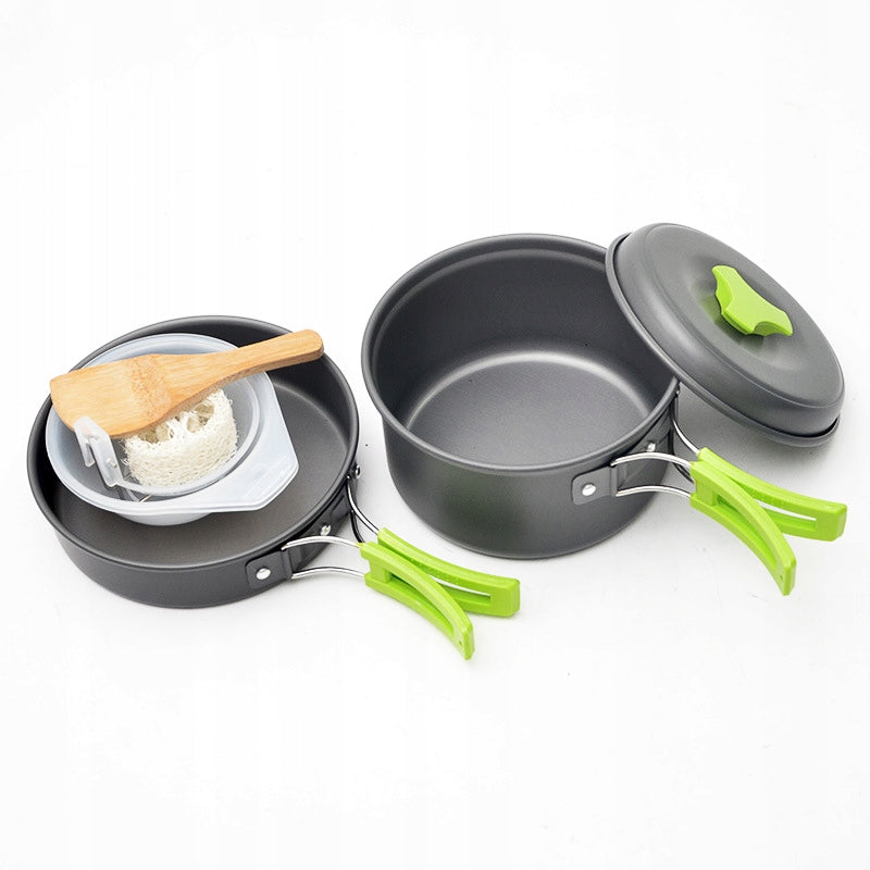 TOURIST POTS SET POT PAN 2xBOWL Color gray