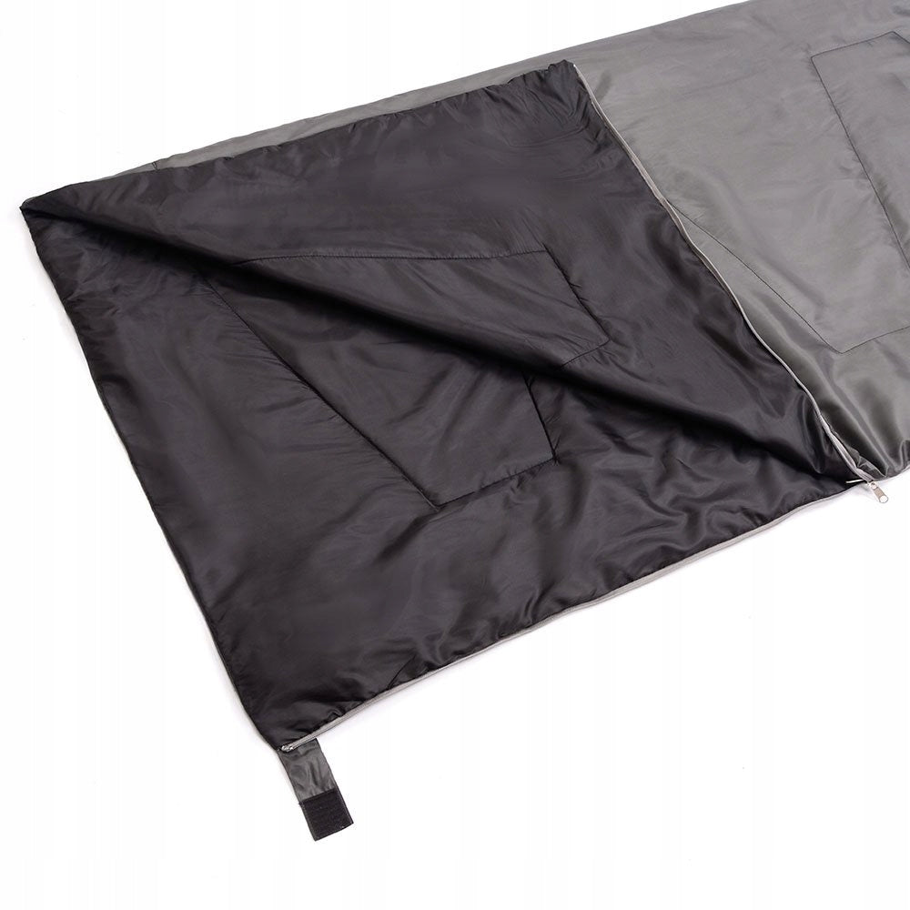 TOURIST SLEEPING BAG METEOR SNOOZE 180x75 duvet grey Manufacturer code 81144