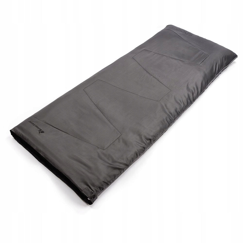 TOURIST SLEEPING BAG METEOR SNOOZE 180x75 duvet grey