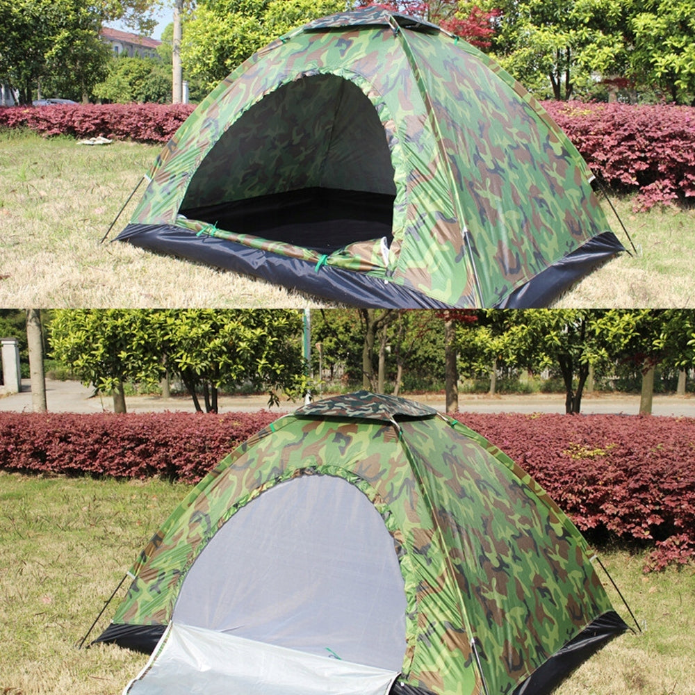 TOURIST TENT 2 PERSON CAMO 200X150X110CM WATERPROOF LARGE CAMPING Product weight with unit packaging 1.1 kg