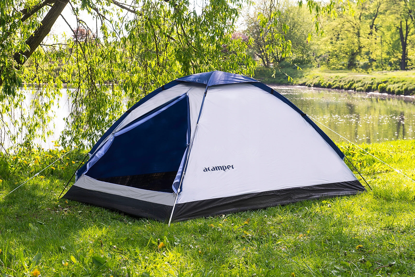 TOURIST TENT DOMEPACK 2 ACAMPER 2500mm + FREEBIE Model Domepack