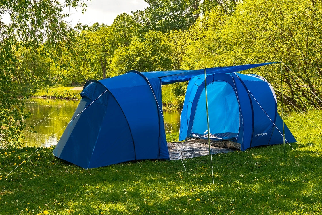 TOURIST TENT FAMILY LOFOT 4 PRO ACAMPER 3500mm CAMPING GLAMPING Brand Acamper