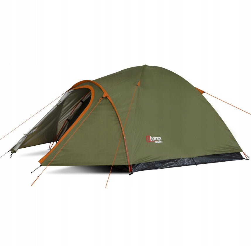 TOURIST TENT MALWA 4 PERSONS 3000 MM TROPICAL WATERPROOF ABARQS Color multicolor