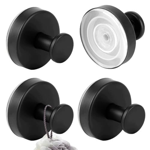 TOWEL BAR SELF ADHESIVE STEEL 4 HANDLES BATHROOM KITCHEN Brand no brand