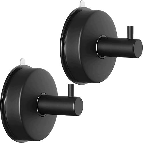 TOWEL BAR SUCTION CUP STEEL SELF ADHESIVE BATHROOM 2 PACK Brand no brand