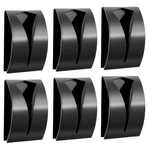 TOWEL HOLDERS SELF ADHESIVE STAINLESS STEEL FOR KITCHEN 6 PACK Brand no brand