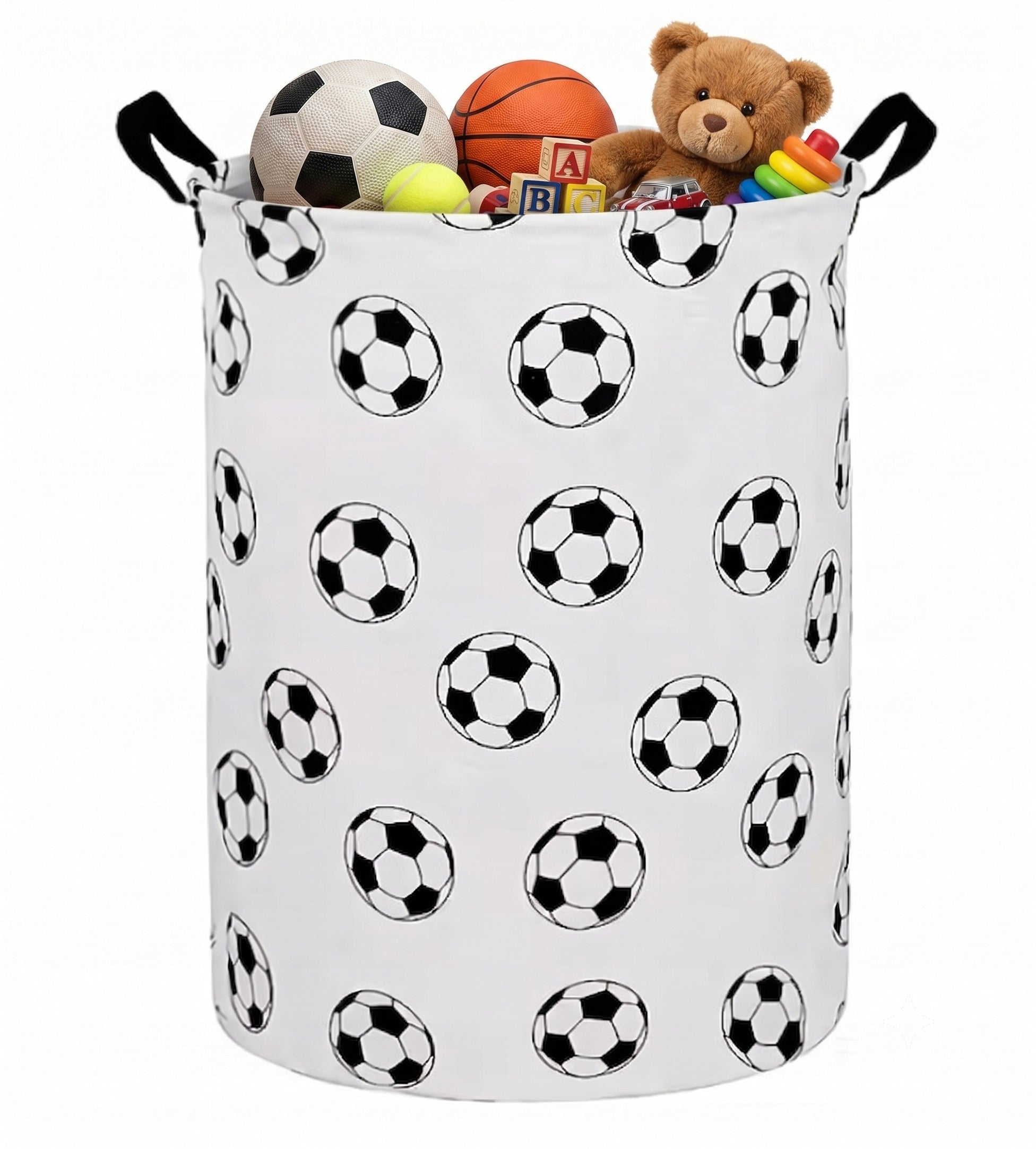 TOY BASKET BALLS FOR ROOM LAUNDRY CONTAINER LARGE ORGANIZER 62L