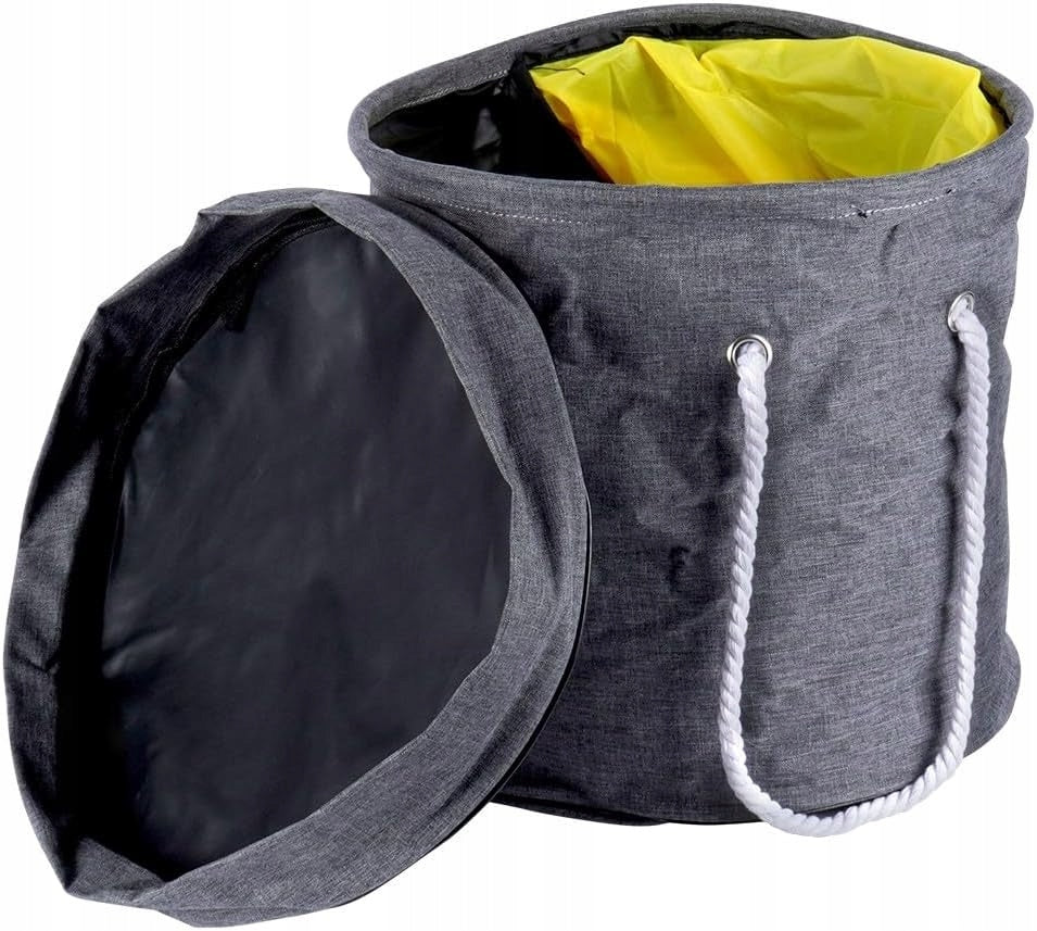 TOY BASKET BLOCKS CONTAINER WITH MAT BAG ROOMY LOCKABLE ORGANIZER Capacity 20 l