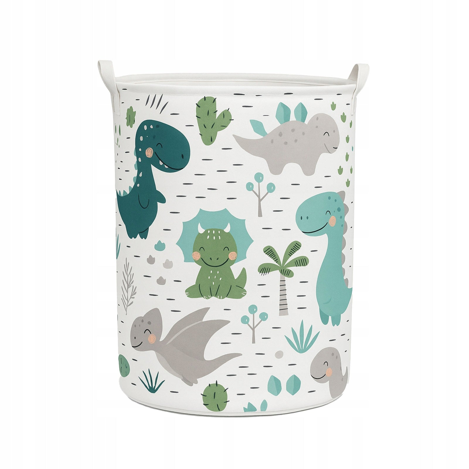 TOY BASKET DINOSAUR CONTAINER 40x50 cm