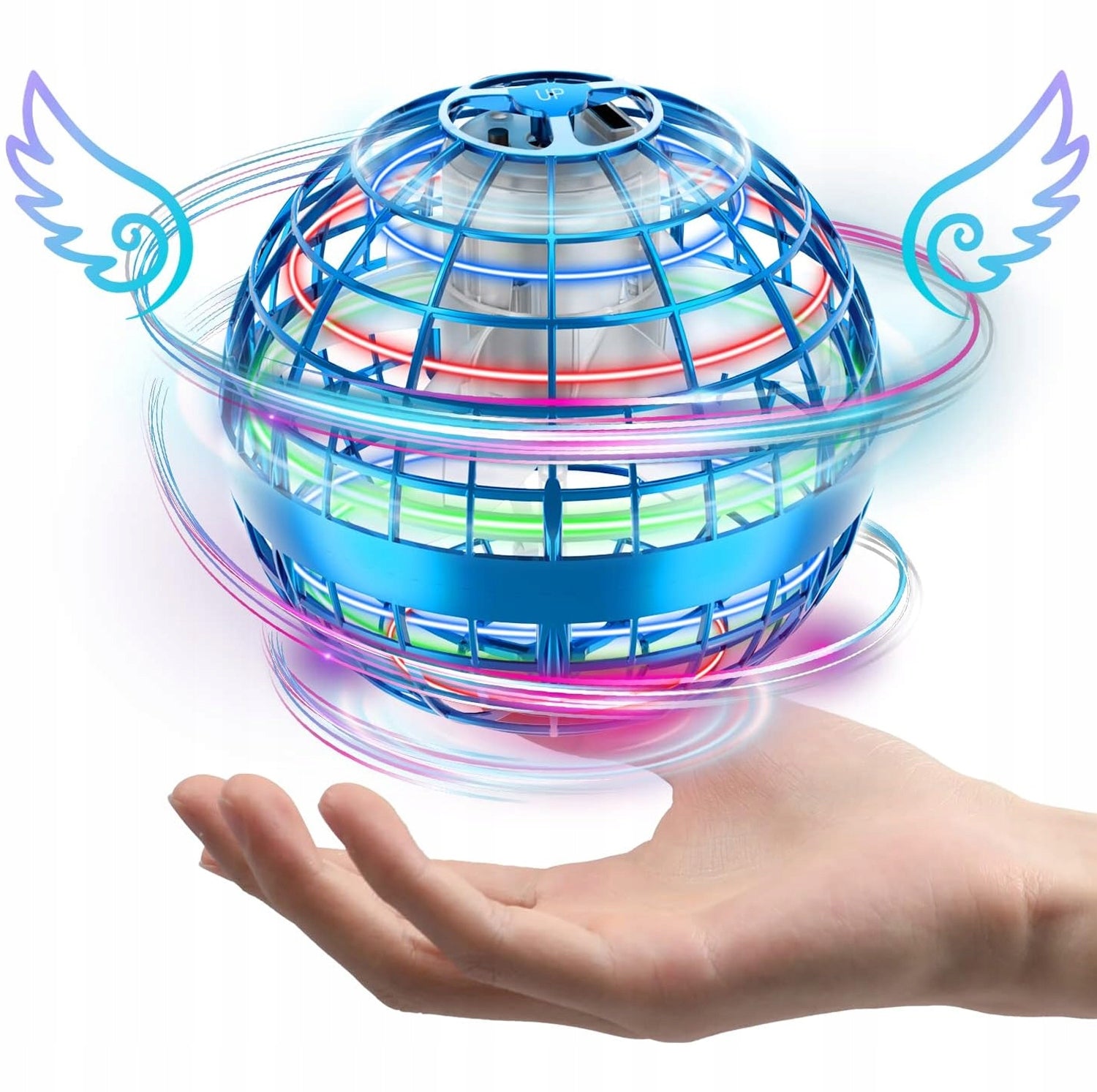TOY DRONE MINI CONTROLLED TOY BLUE