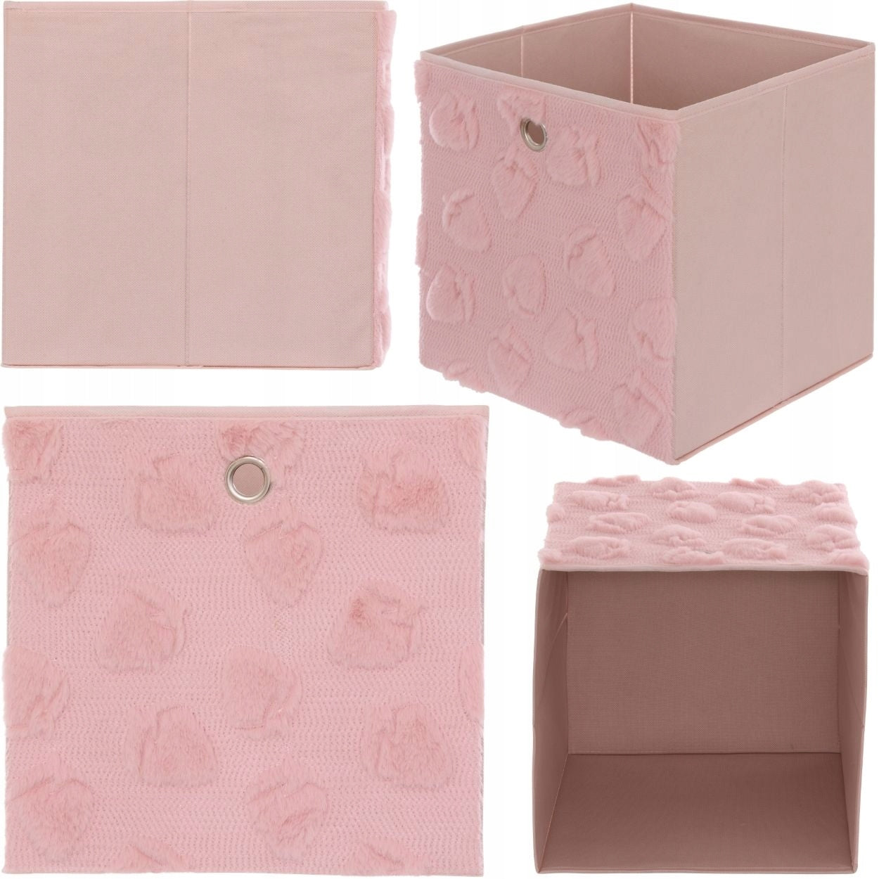 TOY STORAGE BOX container basket folding ORGANIZER 30 cm