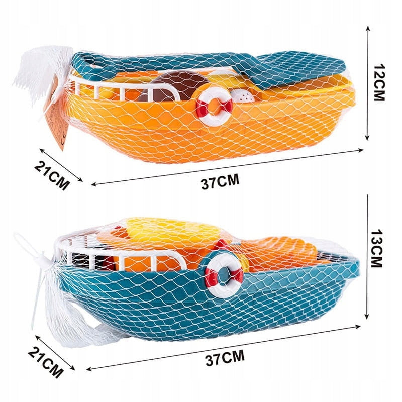 TOYS SAND SANDBOX SET BOAT MOLDS Brand no brand