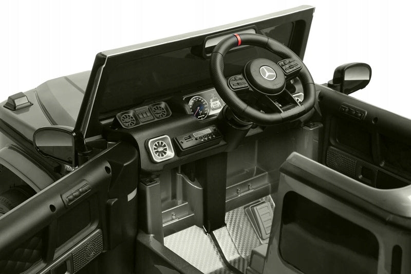 Vienvietis vaikiškas elektromobilis Toyz Mercedes AMG G 63, pilkas
