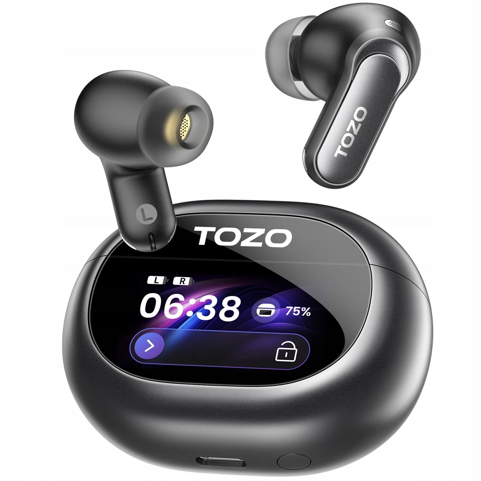 TOZO AeroSound6 Pro Black Wireless In-Ear Headphones