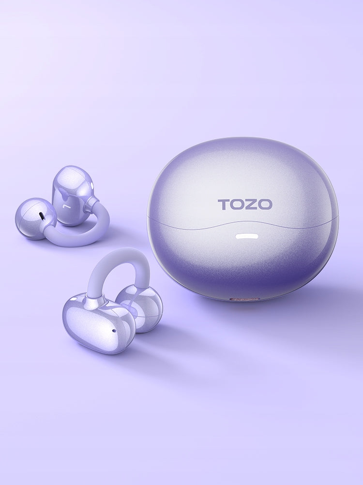 TOZO Open Orb Purple Wireless Earbuds Manufacturer code TOZO Open Orb Purple
