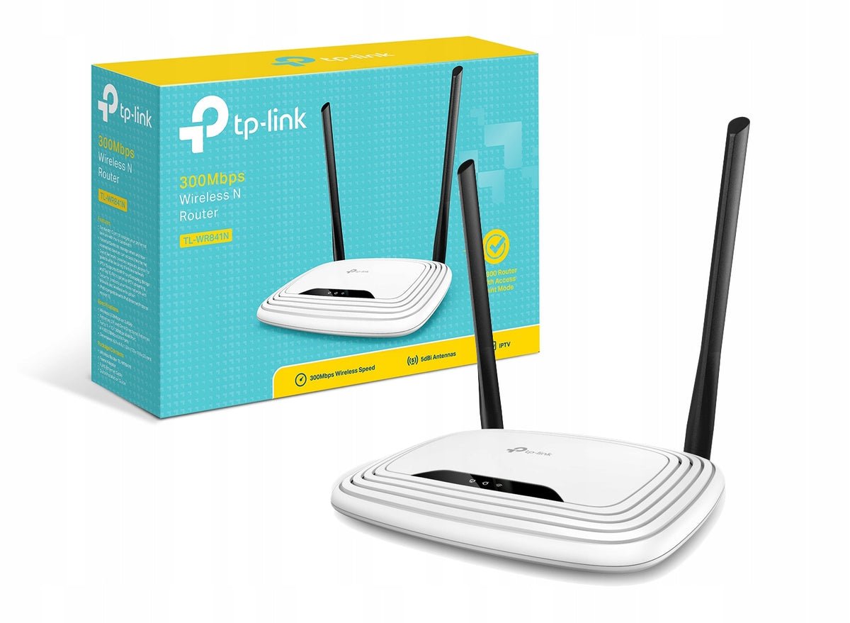 TP-LINK WIFI ROUTER N300 300MB/S 2,4GHZ WPS FAST INTERNET