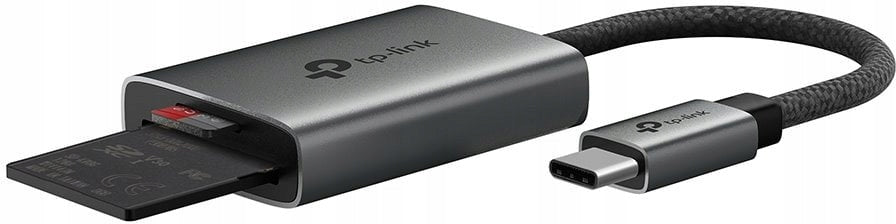 TP-Link UA440C, Čtečka paměťových karet SD a microSD s USB-C Product weight with unit packaging 0.03 kg