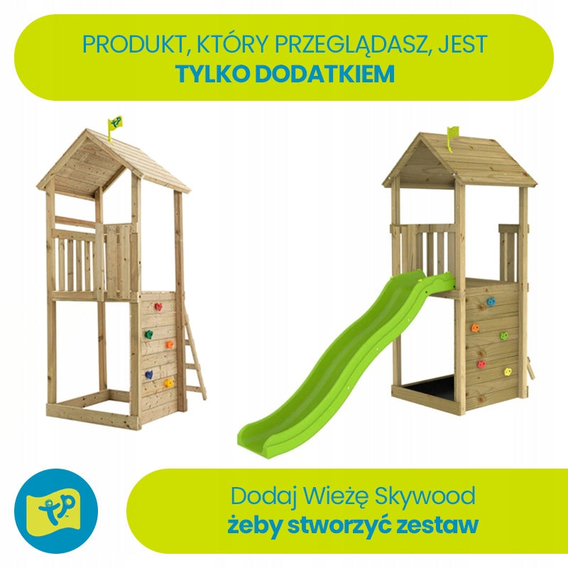 TP TOYS GARDEN CLIMBING NET SQUARE TOYS FOR GARDEN FOR CLIMBING 3+ Dominant material wood