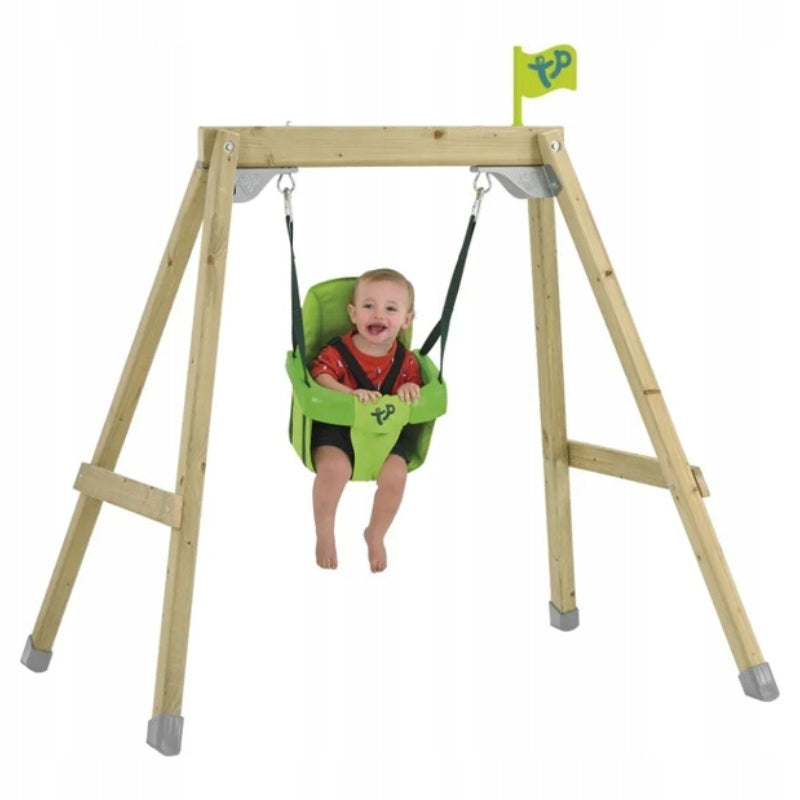 TP TOYS WOODEN GARDEN SWING FOR CHILDREN FREESTANDING WOOD FSC 6M+ Manufacturer TP Toys