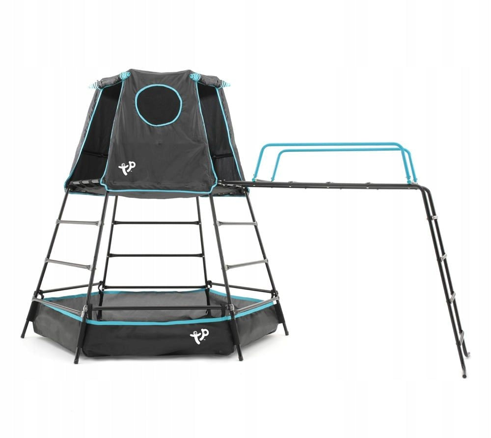 TP Toys Steel ladder explorer black 306x208x201 cm TP864 Included crow's nest ladder
