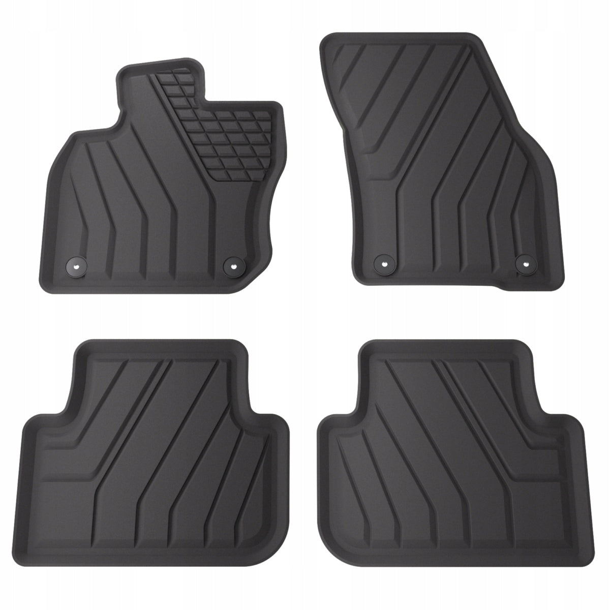 TPE RUGS for VW Volkswagen Tiguan III SUV - 11.2023-... S 4 pcs. Manufacturer Amal Plast