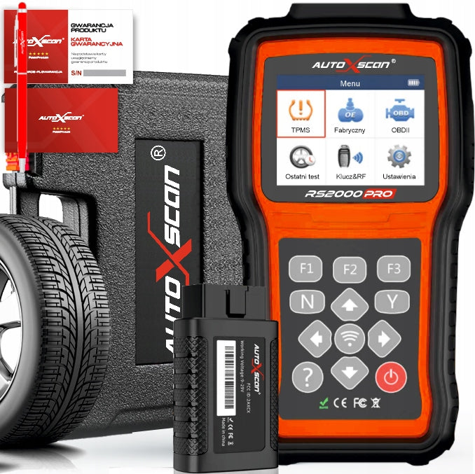 TPMS Programmer + OBD2 Tester 2 IN 1 Bluetooth Autoxscan RS2000 PRO