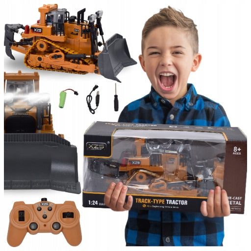 TRACK BULLDOZER Remote Controlled RC Tractor for Remote Control with Sound