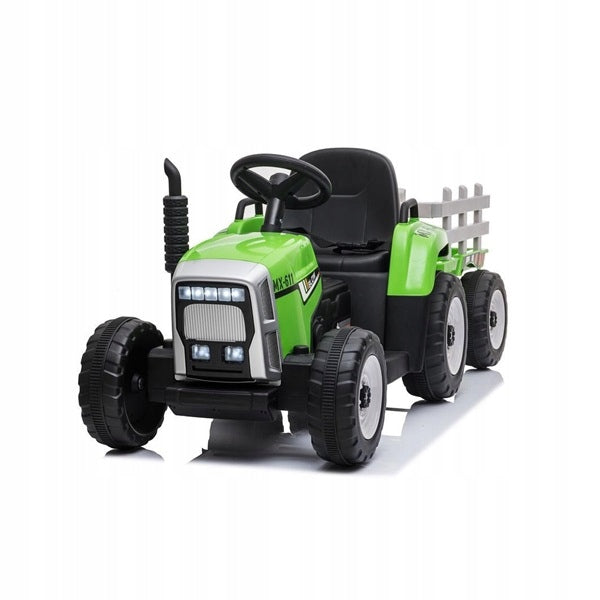 TRACTOR BATTERY-OPERATED TRACTOR WITH TRAILER FOR CHILDREN PILOT SAFETY Kid's age 3+ years